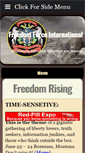 Mobile Screenshot of freedomforceinternational.org